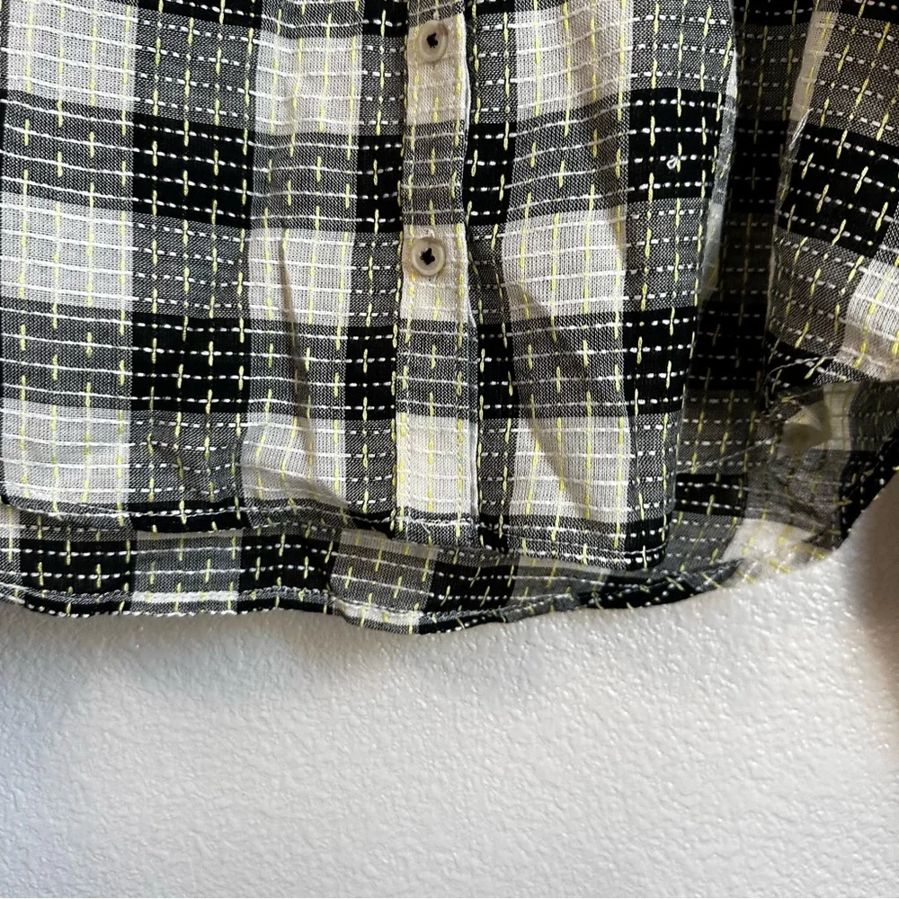 Anthropologie Pilcro and‎ the Letterpress Breezy Buttondown Shirt Sz S - Picture 7 of 13